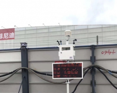 廣州地鐵施工地揚塵在線監測設備案例