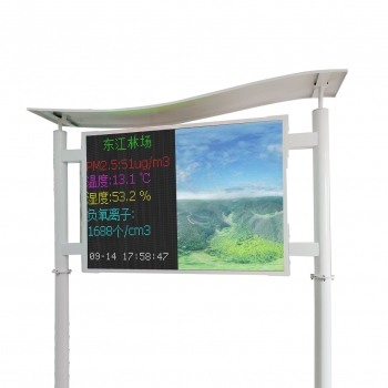 多點\視頻負氧離子在線監測系統